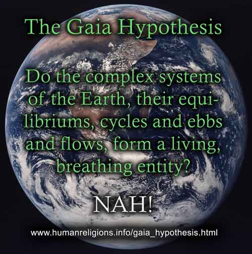 Is the Gaia hypothesis true? Nah!